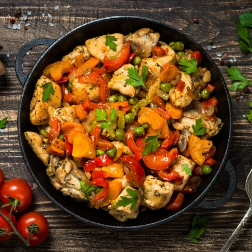 Chicken With Vegetables